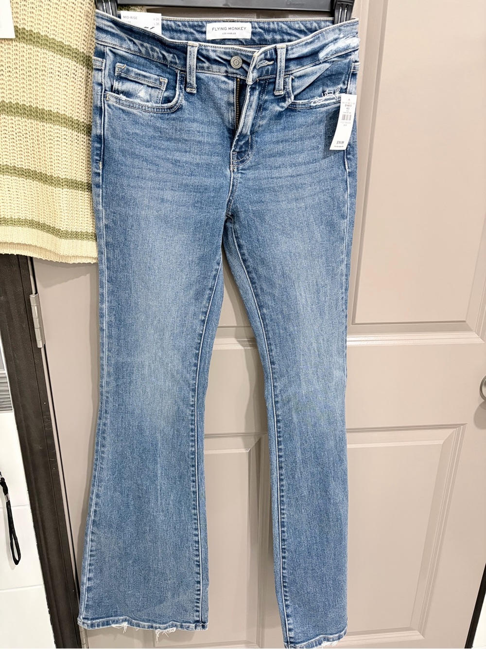 Flying Monkey Light Wash Flare Jeans
